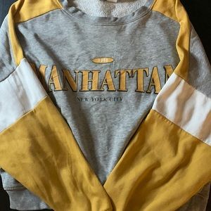 this is sweater that goes about to your hip